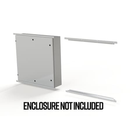 Saginaw Control & Engineering Frame, 1.08 in L x 2.10 in H x 39 in W, Steel SCE-ELFM36W